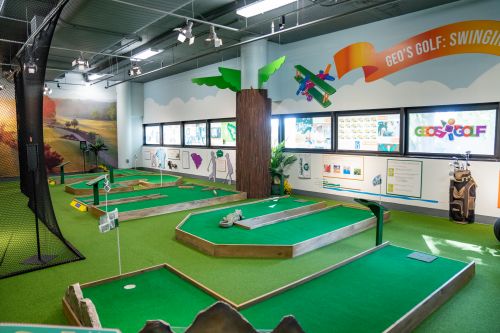 Geo’s Golf: Swinging Through Greenville; The Children’s Museum of the Upstate launches new putt-putt course inspired by Greenville, SC and the Upstate